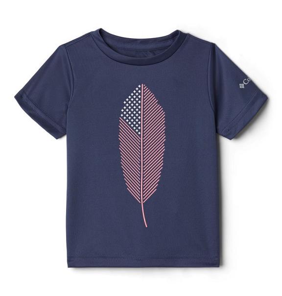 Columbia Petit Pond T-Shirt Girls Blue USA (US1872623)